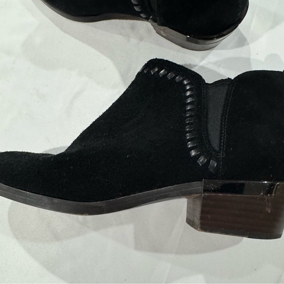 Coach Black Suede Carter Ankle Booties - Picture 4 of 11